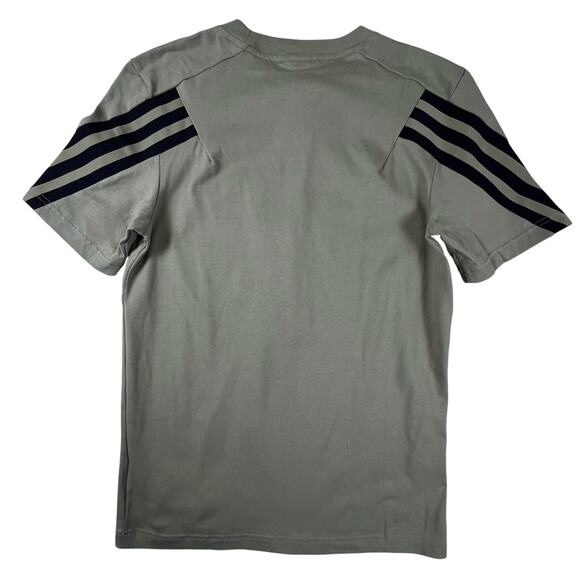 Adidas Future Icons Orbit Green 3-Stripes Tee S | Primegreen Athletic Top NWT - Picture 4 of 14
